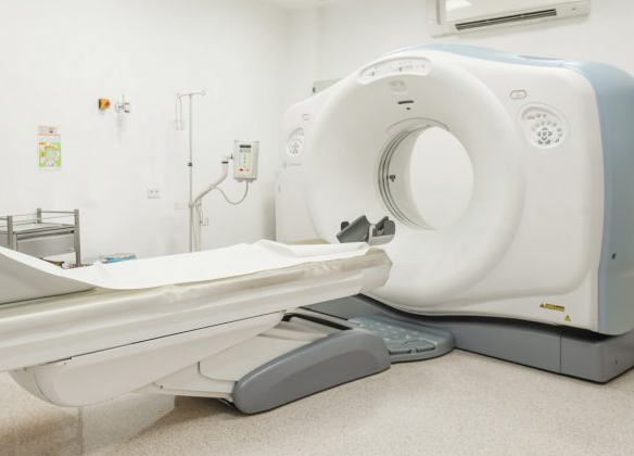 Pacjent podczas zabiegu Gamma Knife